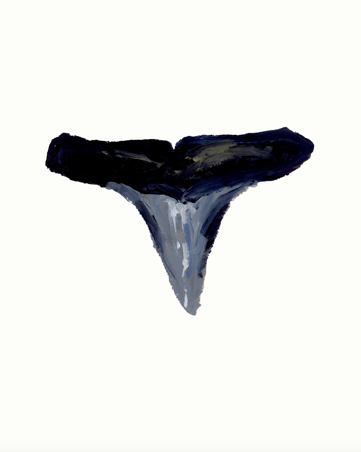 Shark Tooth 9 Print