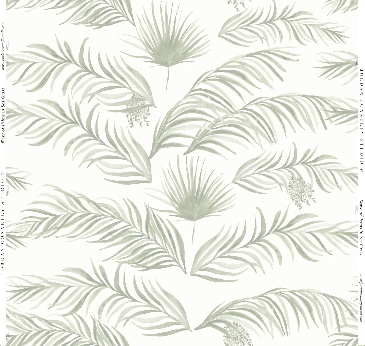 Wave Of Palms Wallpaper