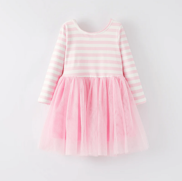 Valentine's Day Love Tutu Playwear Dress W/ Hair Bow
