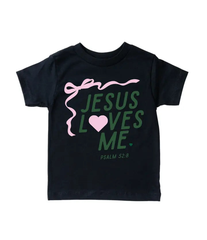 "jesus Loves Me" Ribbon Tee