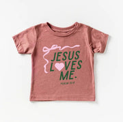 "jesus Loves Me" Ribbon Tee