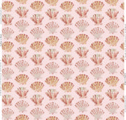 Scallops In Blush Wallpaper