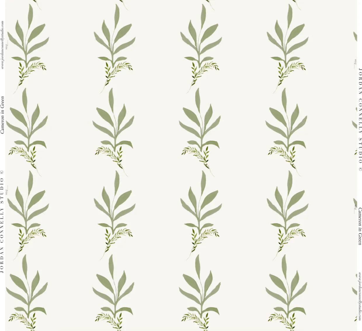 Cameron In Green- Fabric