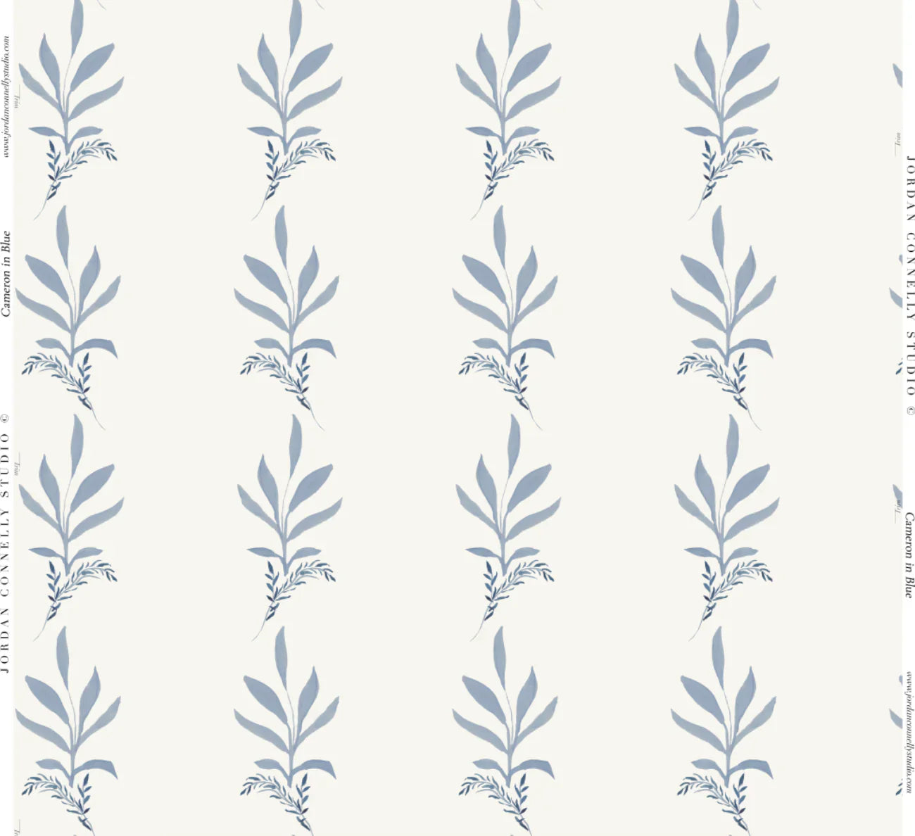 Cameron In Blue- Fabric