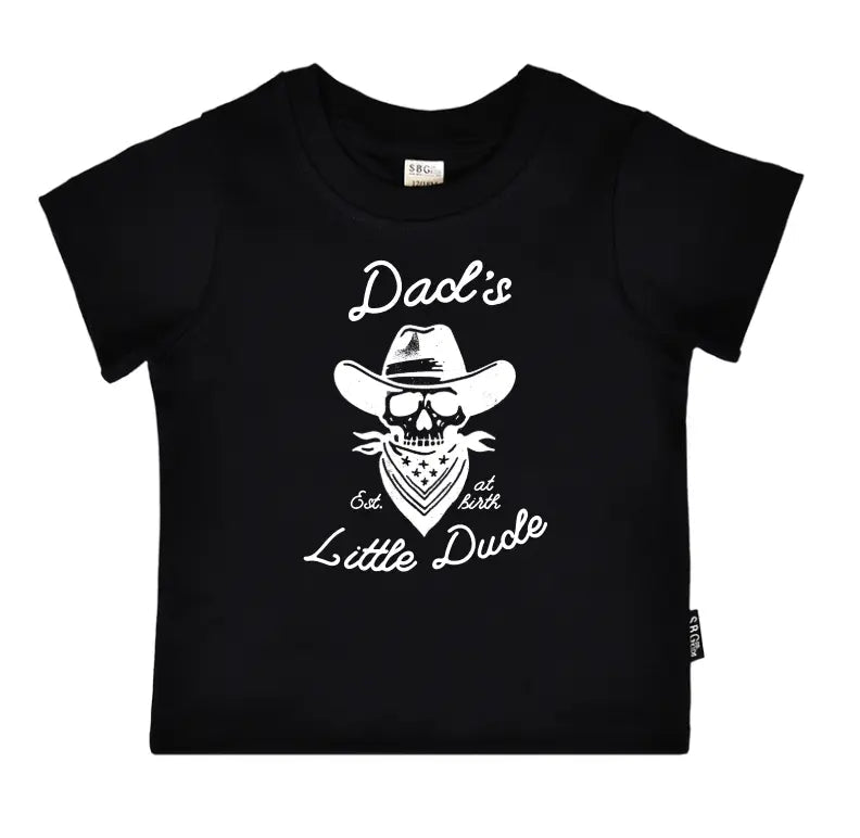 Dad's Little Dude Cowboy Tee/pullover