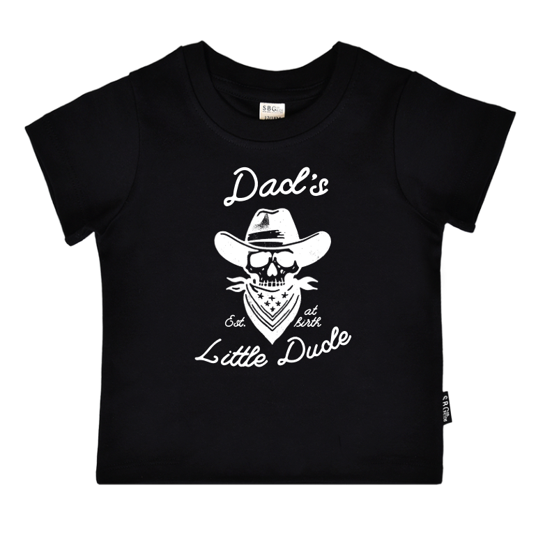 Dad's Little Dude Cowboy Tee/pullover