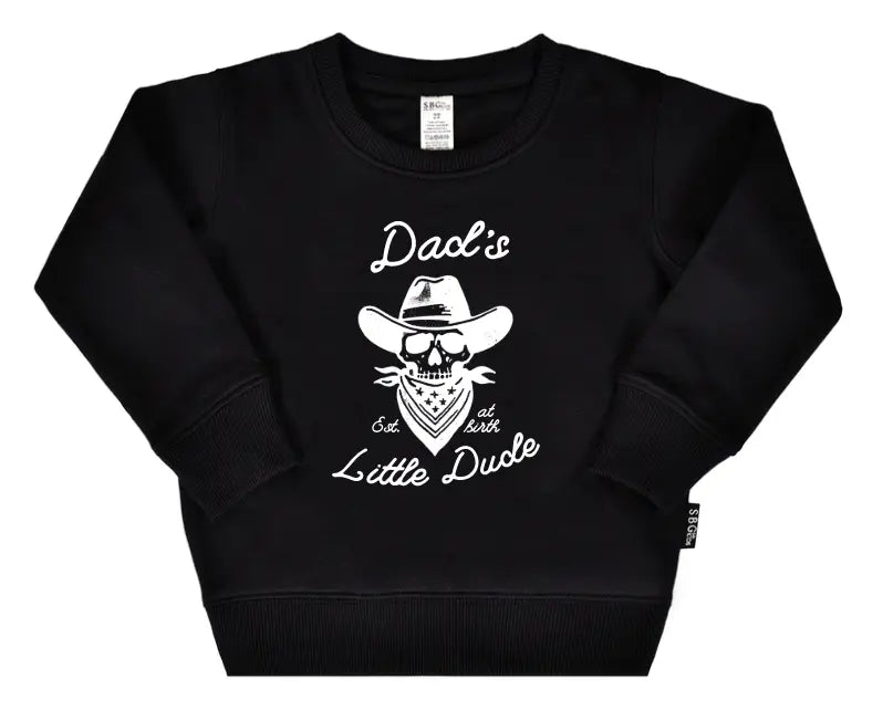 Dad's Little Dude Cowboy Tee/pullover