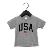 Usa Varsity Flag Tee