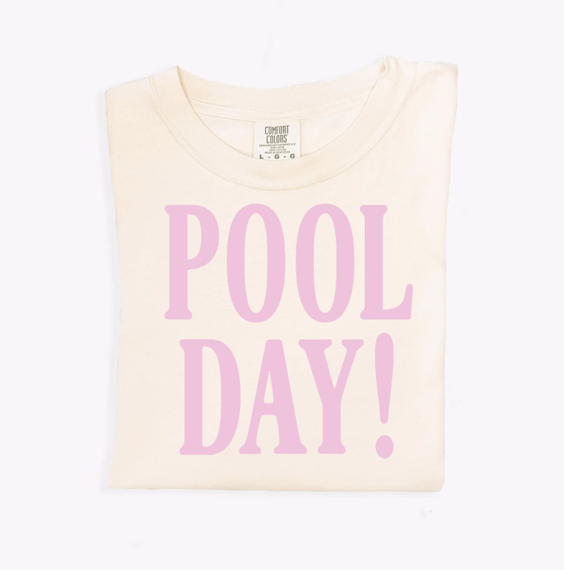 Pool Day! Tee - Your New Favorite Coverup!