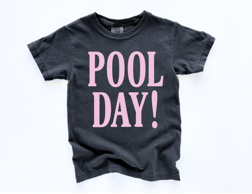 Pool Day! Girls + Boys Kids Tee