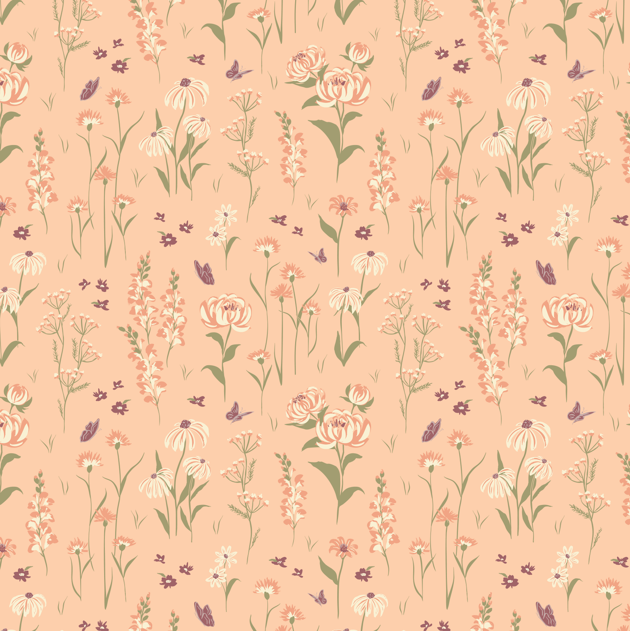 Audrey Wallpaper By Hearten Design