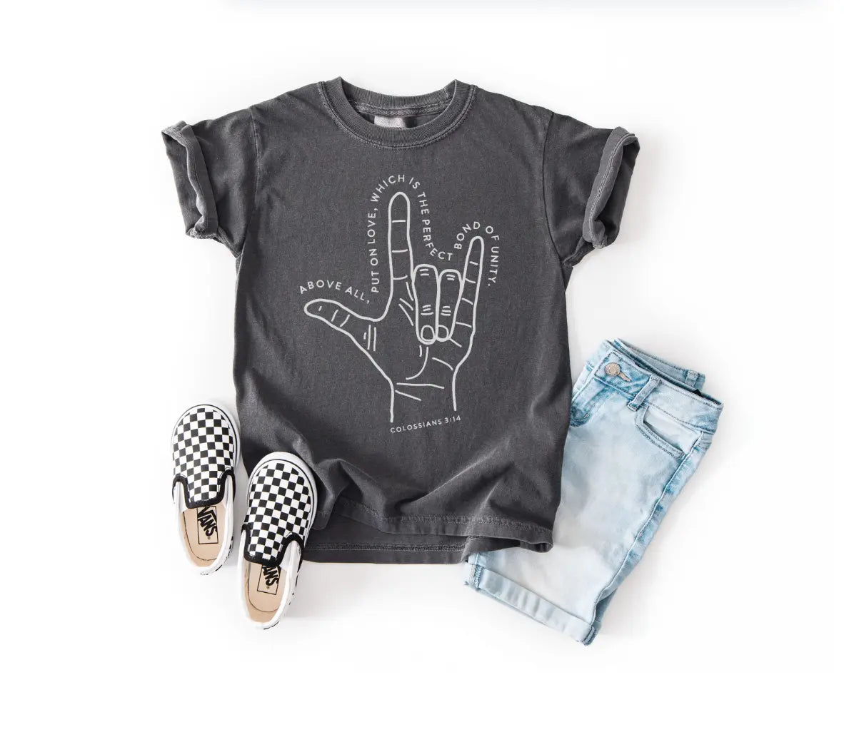 Colossians 3:14 Kids Tee