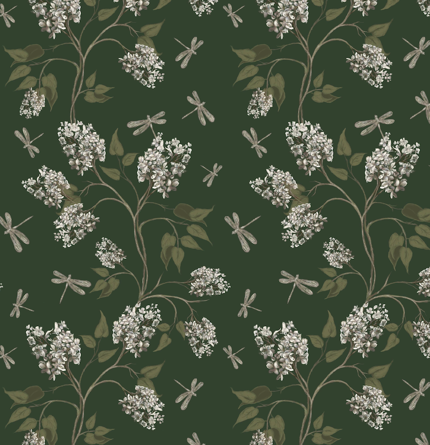 Clarke Wallpaper By Melissa Dayton Art