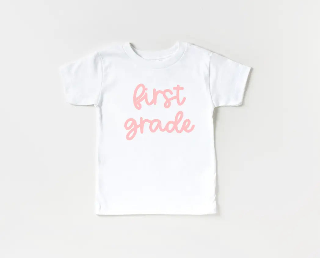 First Grade Girly Tee