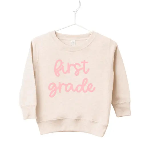 First Grade Girly Pullover