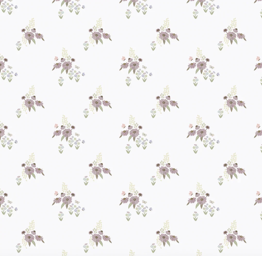 Daisie Wallpaper By Linen And Paper Design