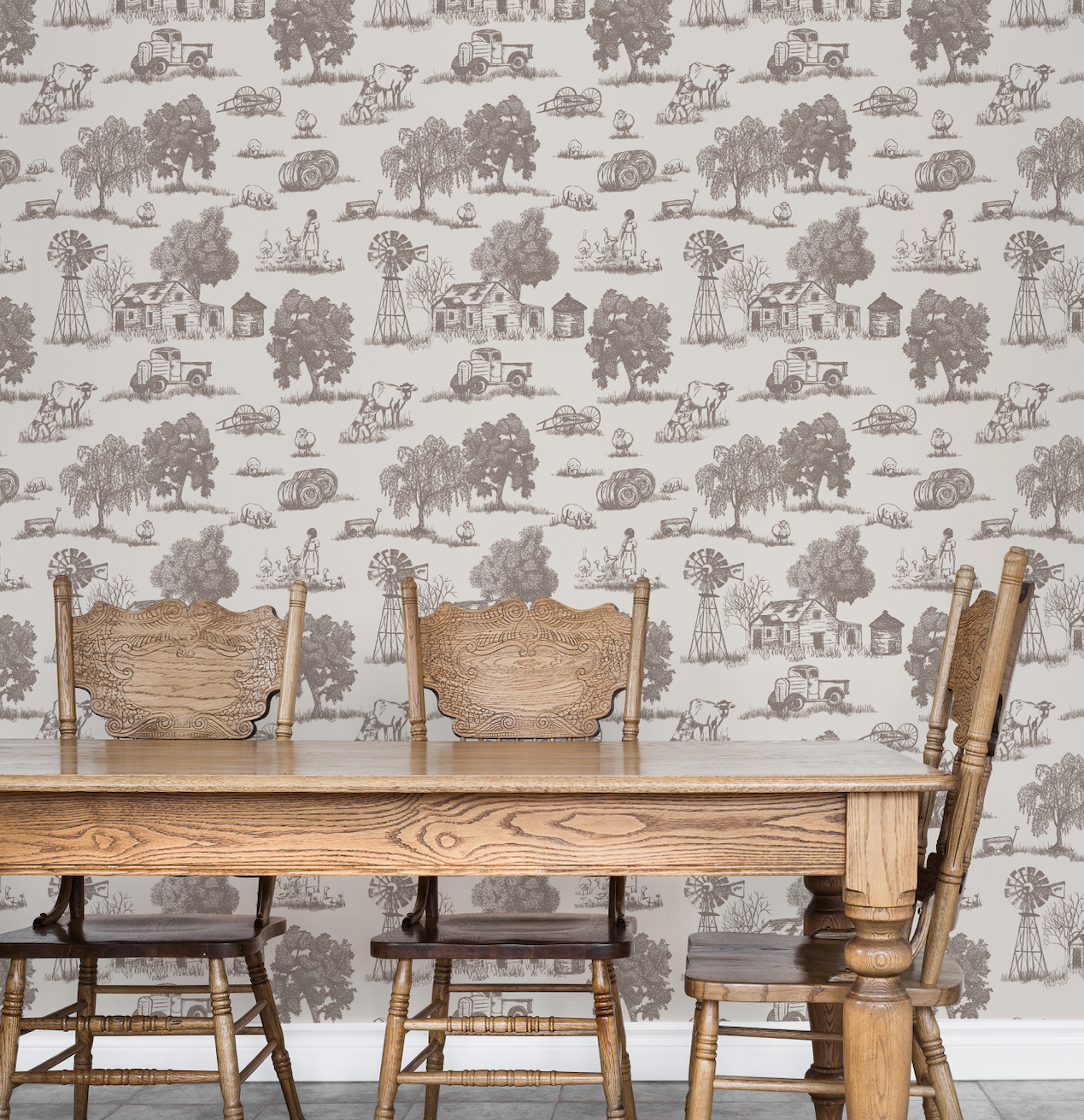 Winona Wallpaper By Hannah Langford Design