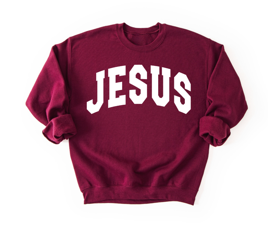 Jesus Varsity Unisex Sweatshirt