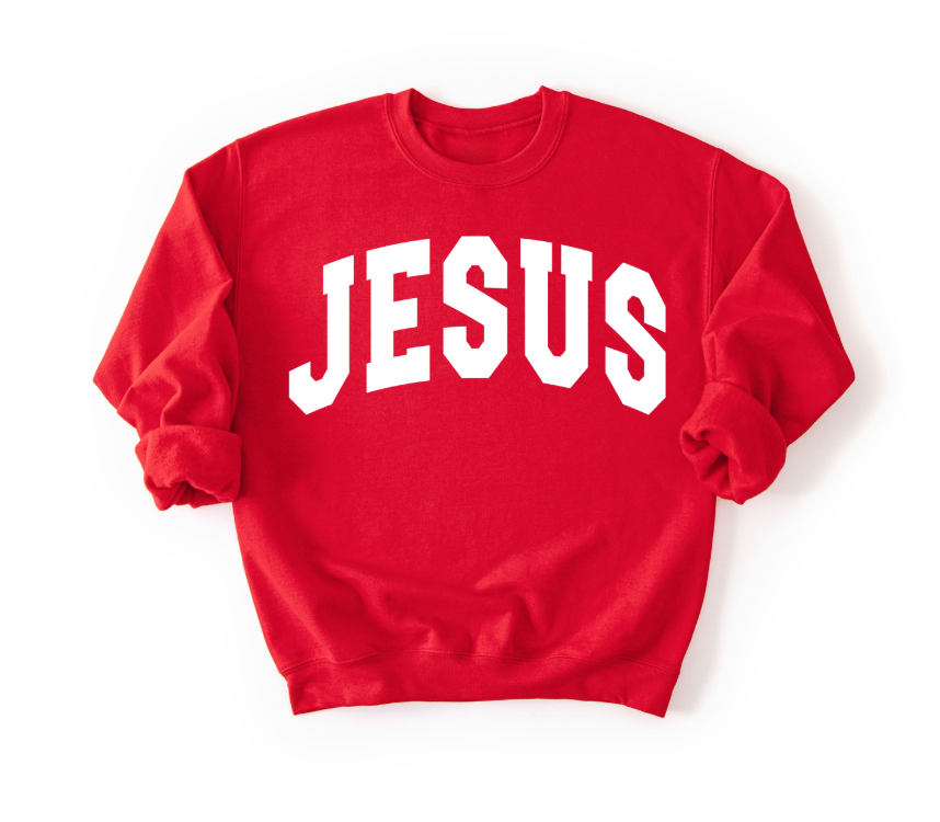 Jesus Varsity Unisex Sweatshirt