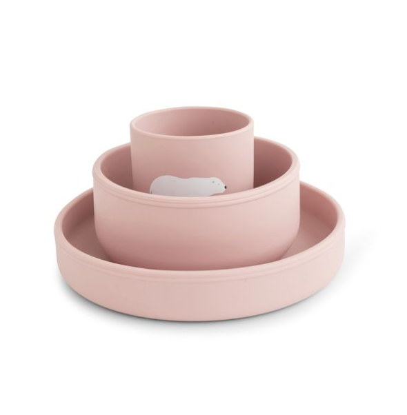 Polaris "Dusty Pink"  Foodie Feeding Set
