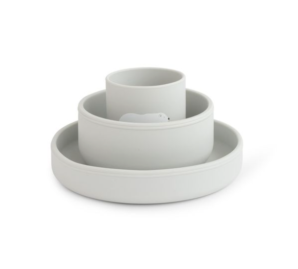Polaris "Glacier Grey"  Foodie Feeding Set