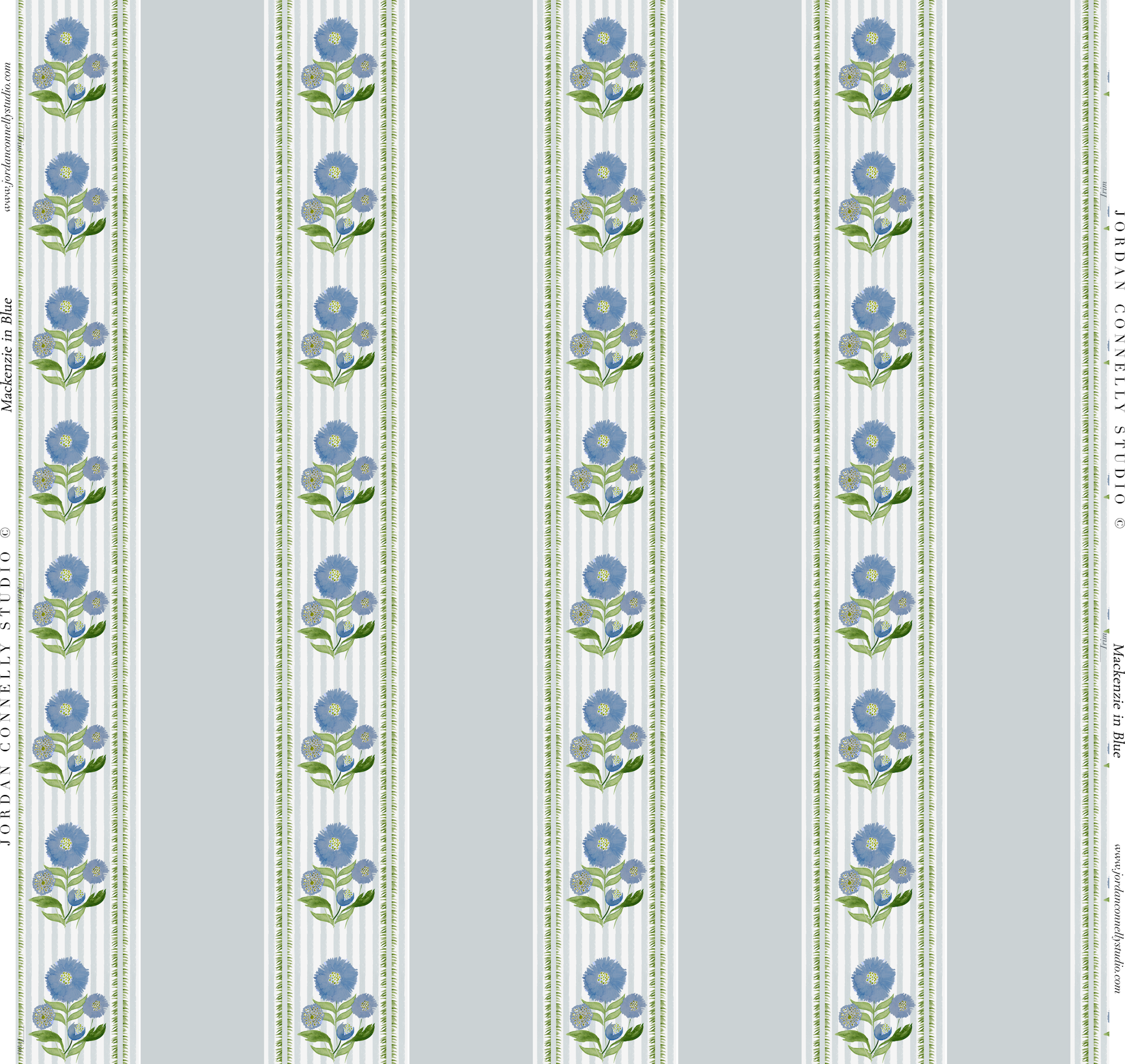 Mackenzie In Blue Wallpaper