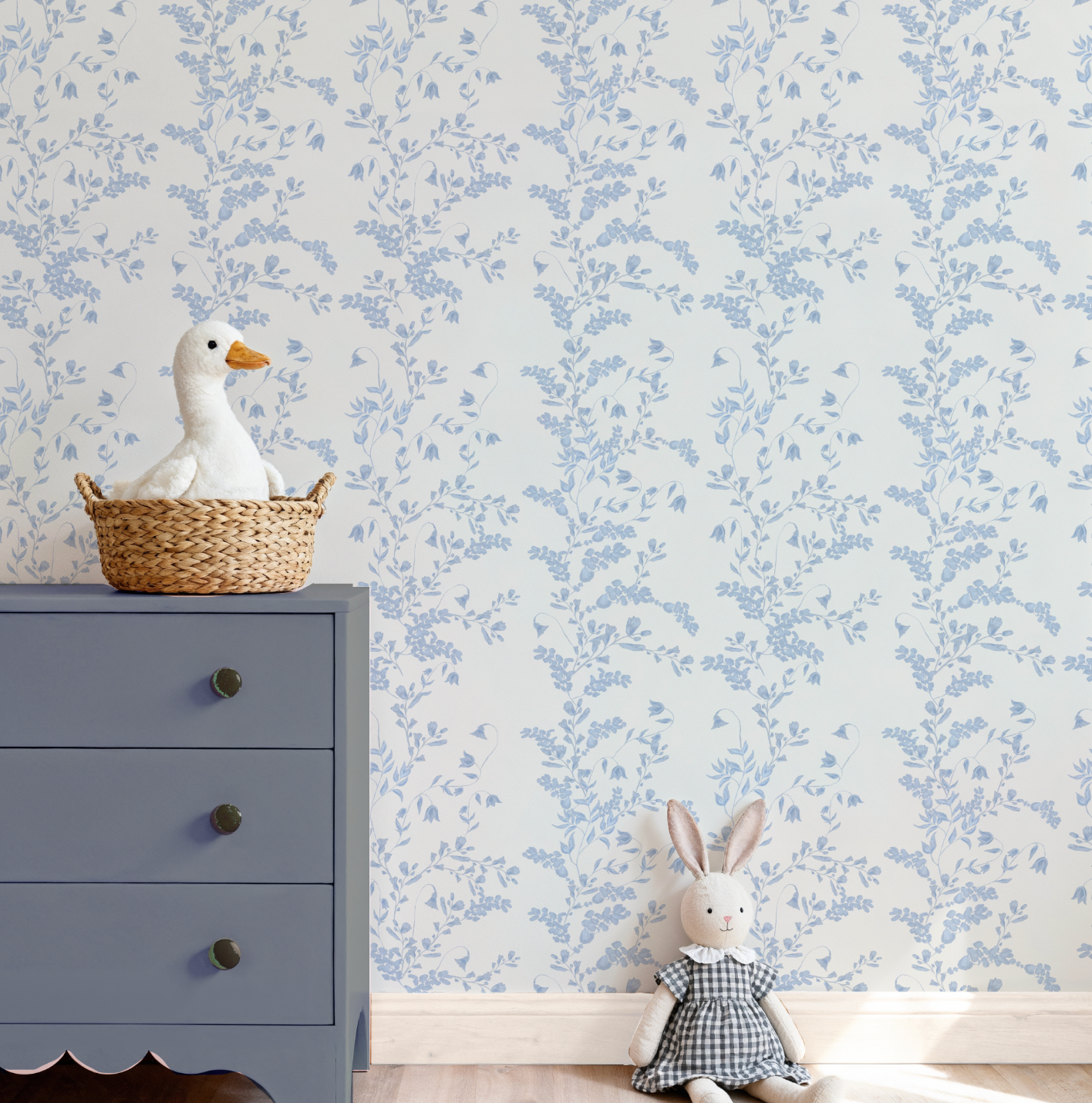 Ruth In Blue Wallpaper