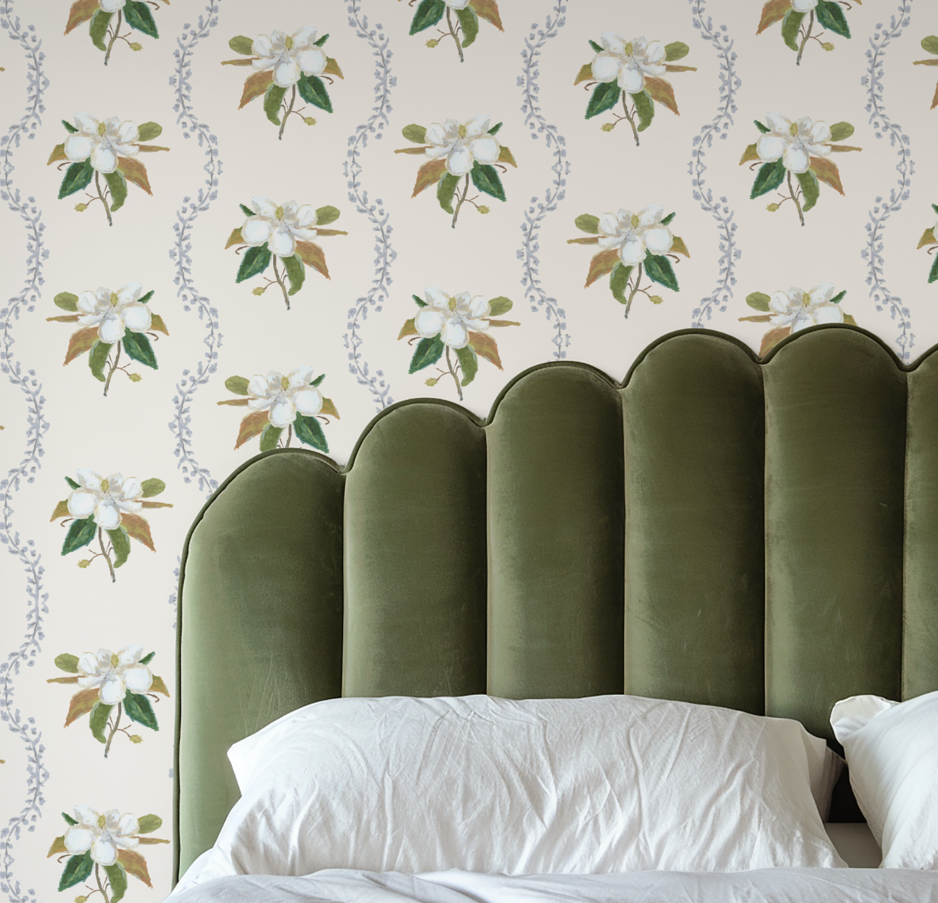Maggie In Cream Wallpaper