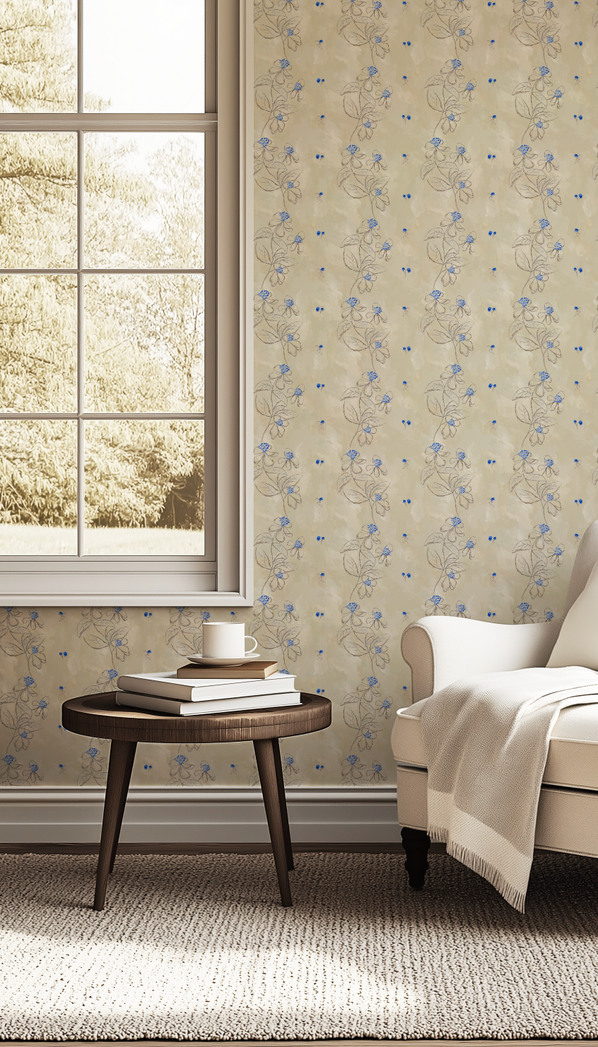 French Parchment Paper In Parchment Wallpaper