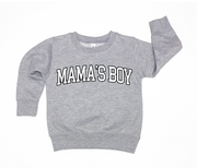 Mama's Boy Varsity Bold Tee Or Sweatshirt