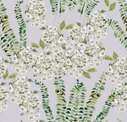 Foxglove Vine In Lavender Wallpaper