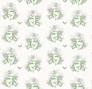 Peonies In White Wallpaper