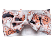 Halloween Cookies Headwrap Bow