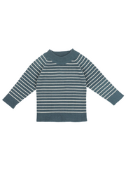 Cashmere Sweater | Navy/creme