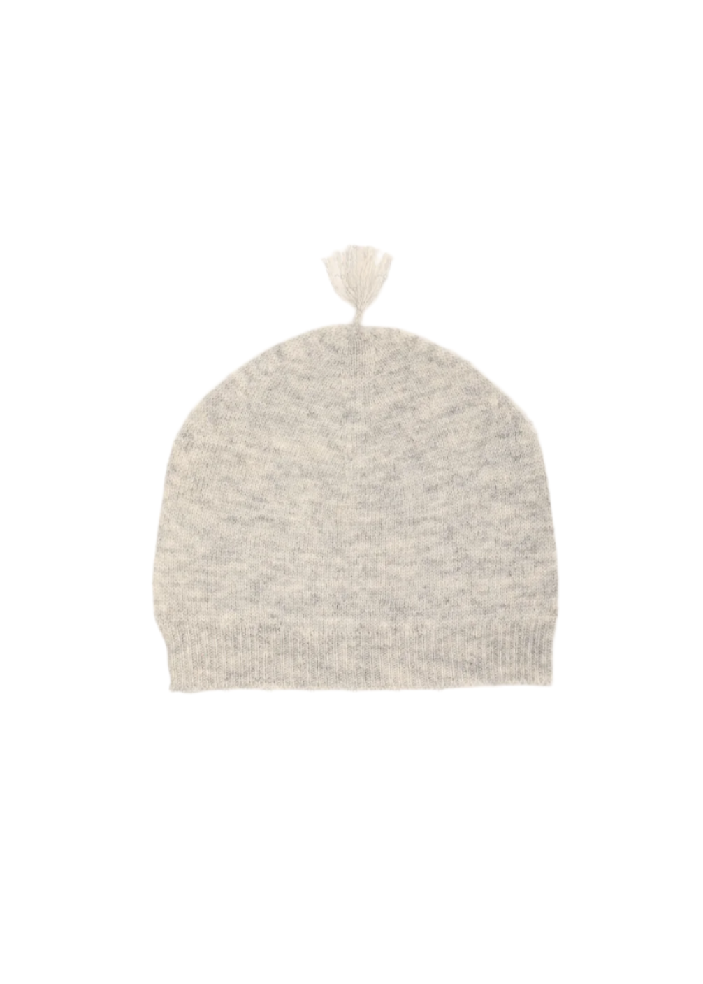 Cashmere & Merino Wool Beanie | Grey Merle