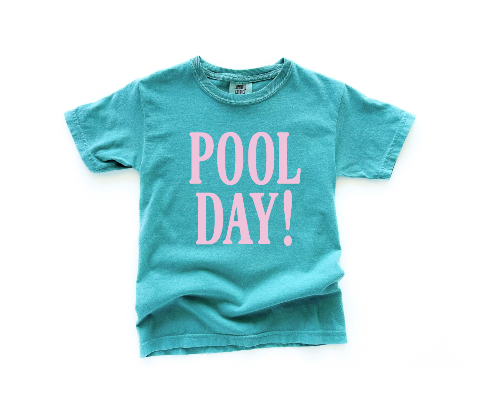 Pool Day! Girls + Boys Kids Tee