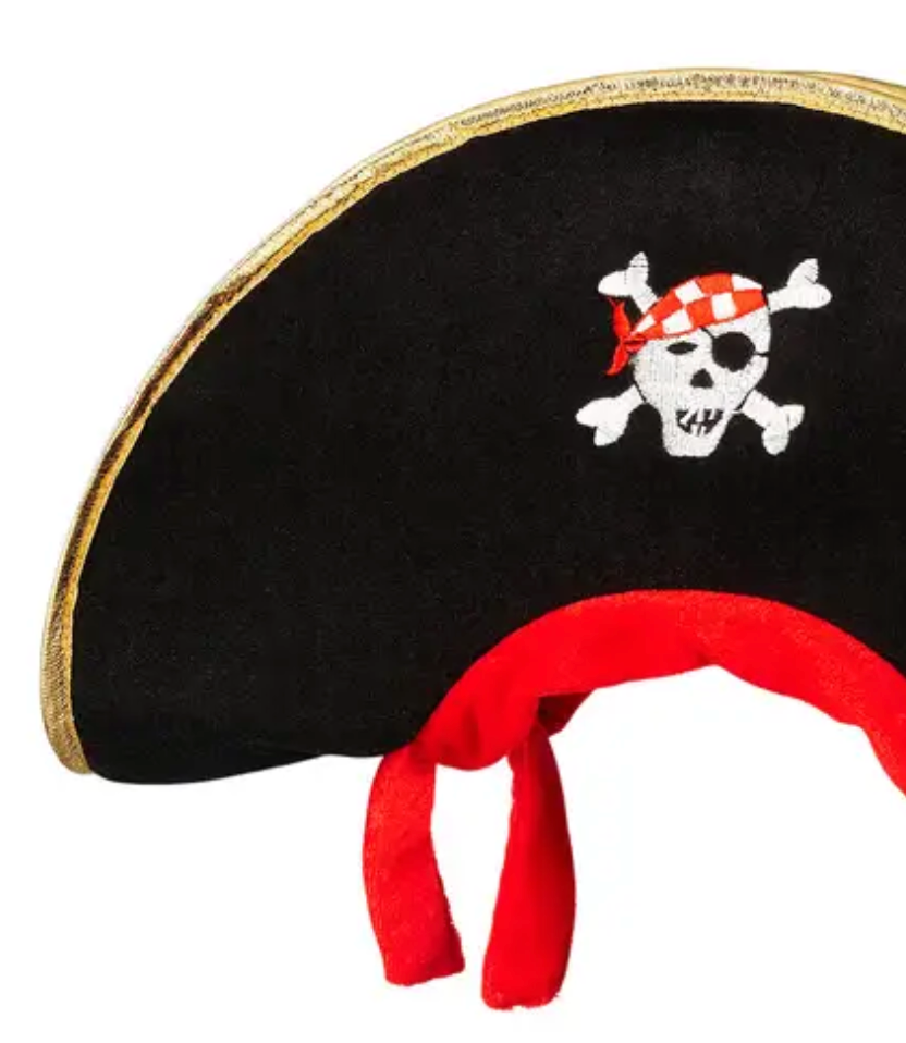 Simon Pirate Hat - Costume Accessory For Kids - Carnival & Festive Use