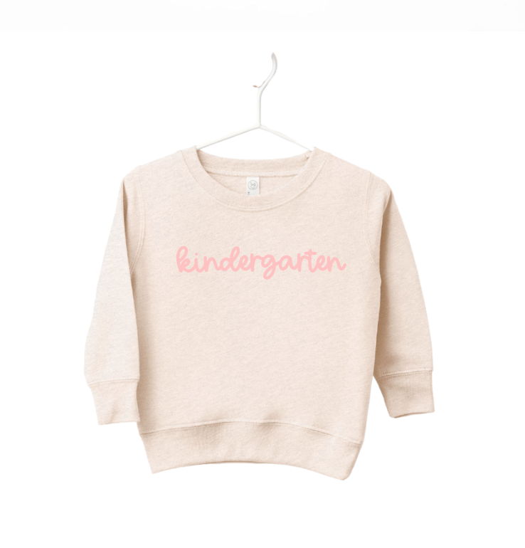 Kindergarten Girly Pullover