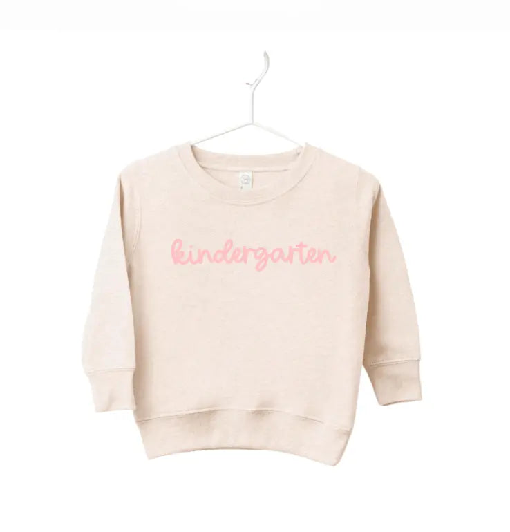 Kindergarten Girly Pullover