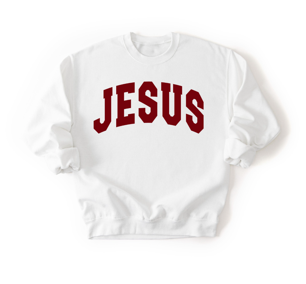 Jesus Varsity Unisex Sweatshirt
