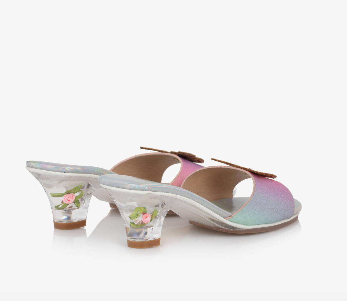 Slipper High-heel Ophelie(rainbow Butterfly) Costume Accessory For Kids