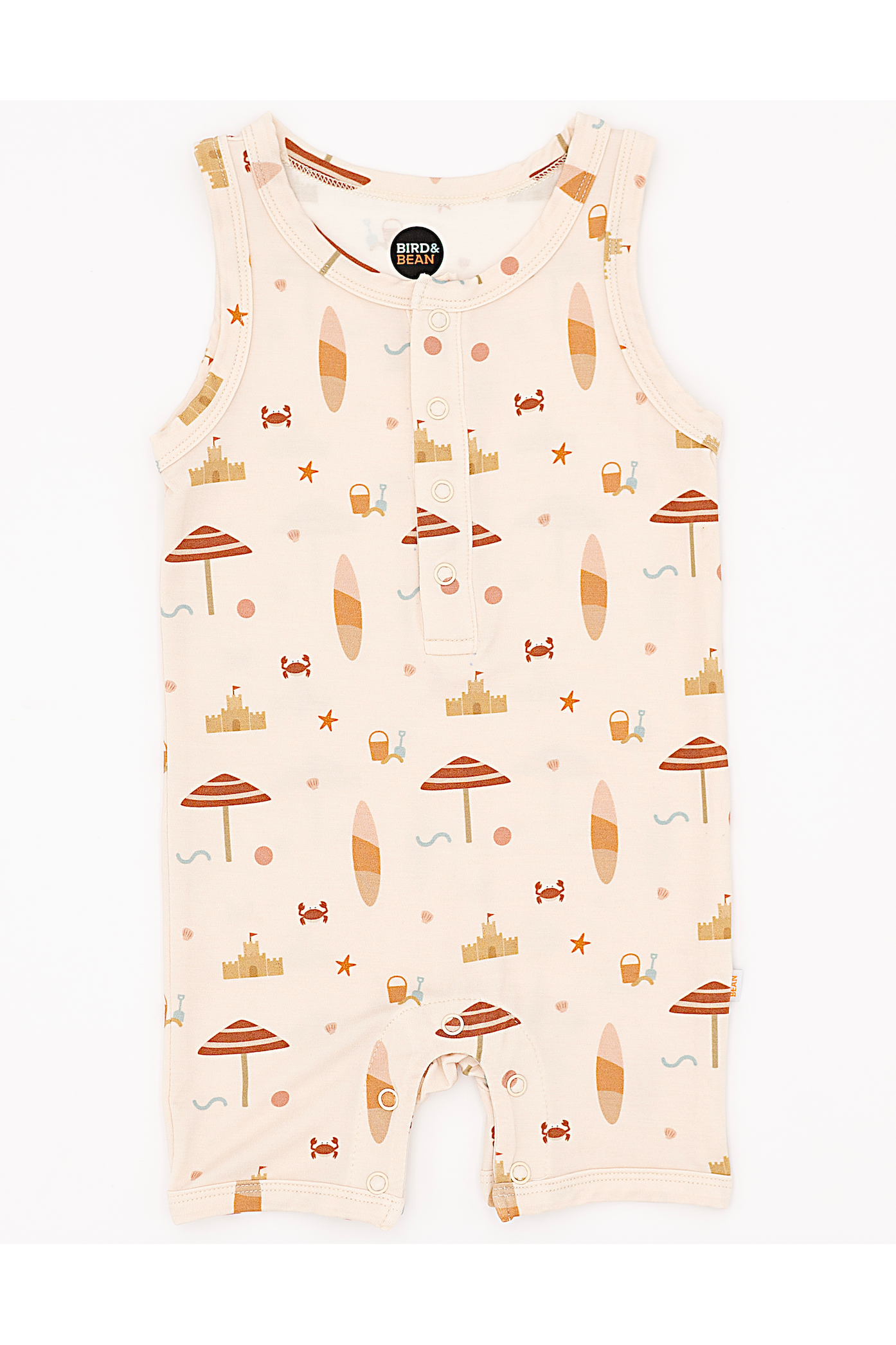 Beach Break Sleeveless Romper