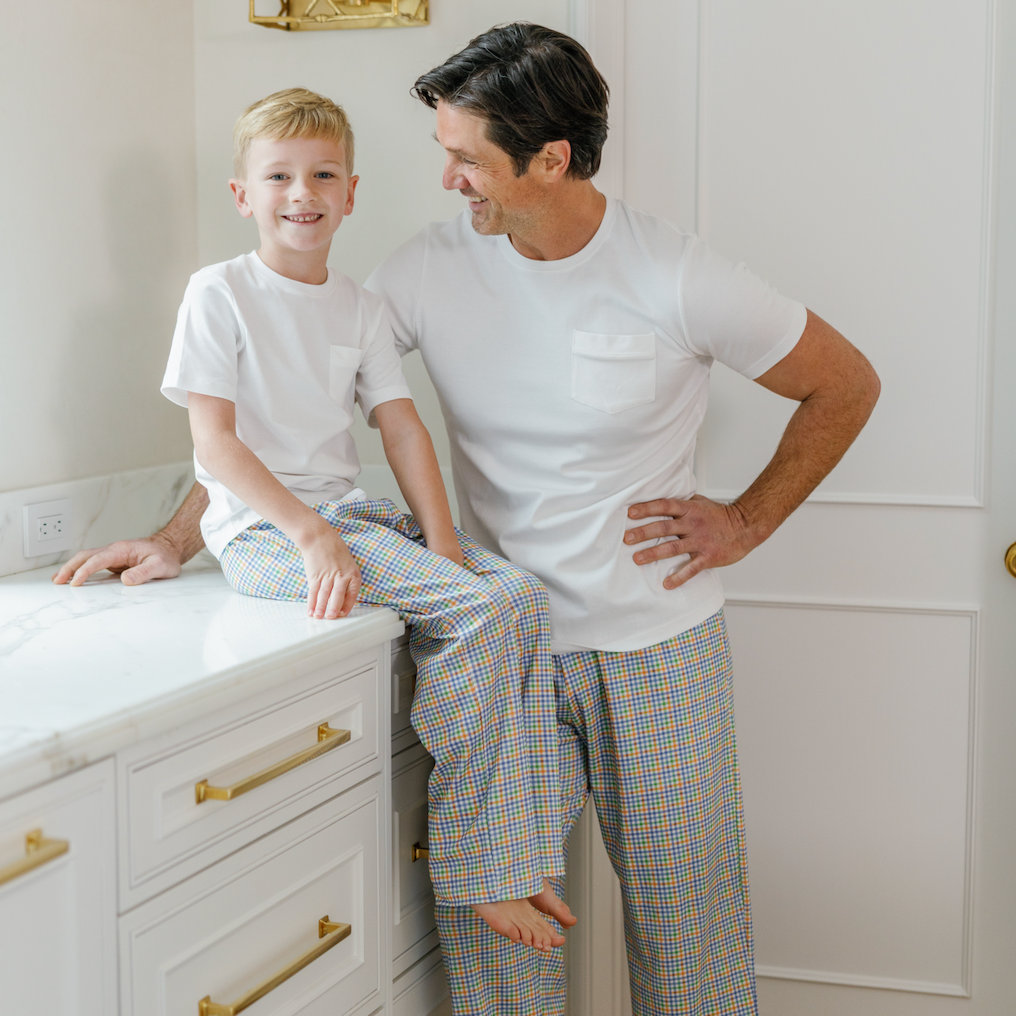 Brent Men's Hangout Pant - Harvest Gingham