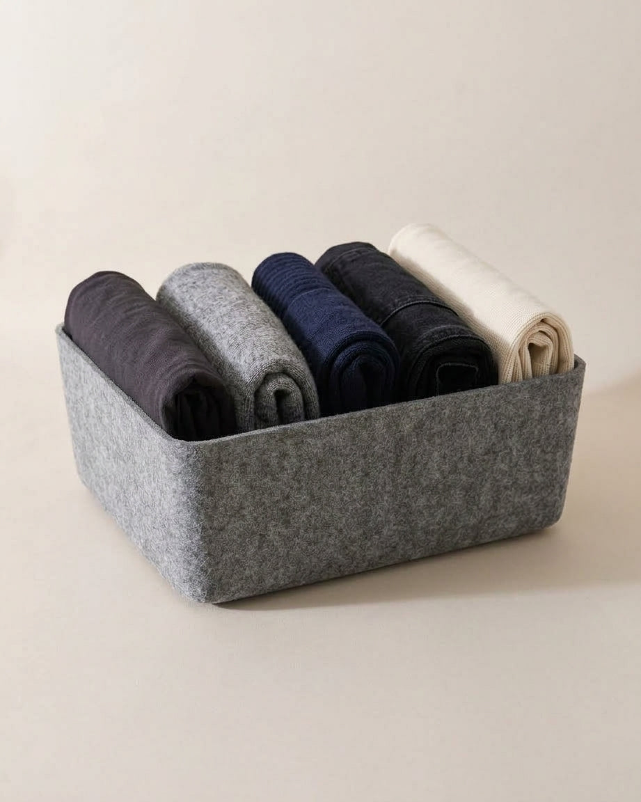 The Sculpted Bin - Large | Set Of 3