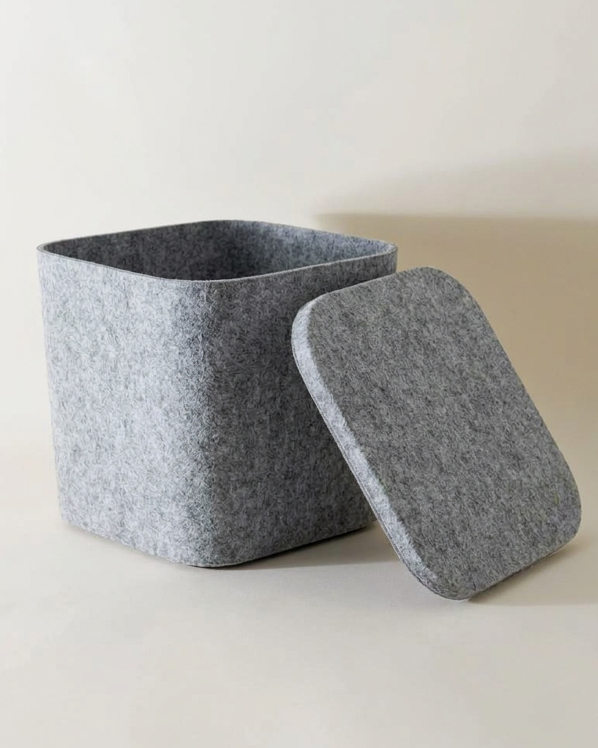 The Sculpted Bin - Original With Lid
