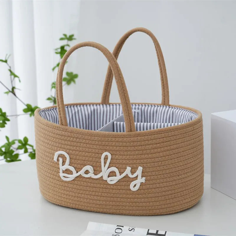 Cotton Rope Diaper Bag Multivariant