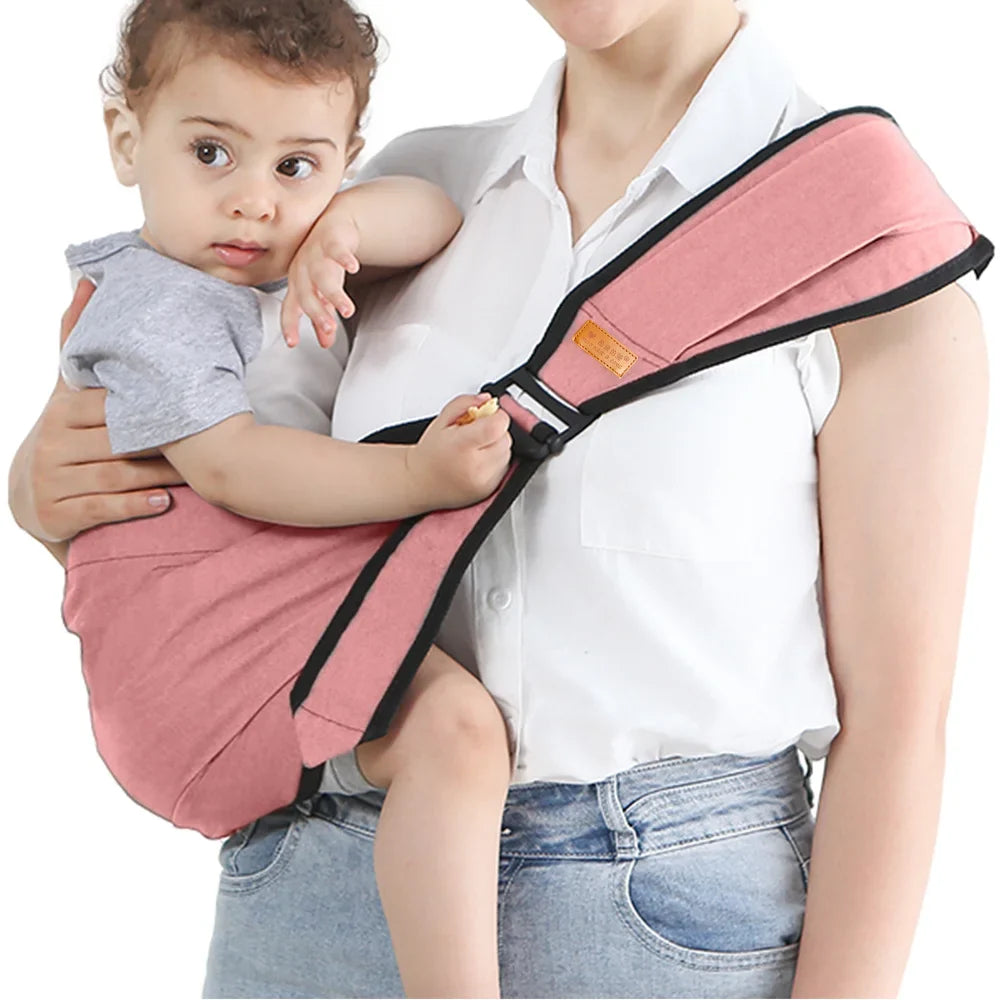 Universal Baby Carrier With Shoulder Strap Multivariant