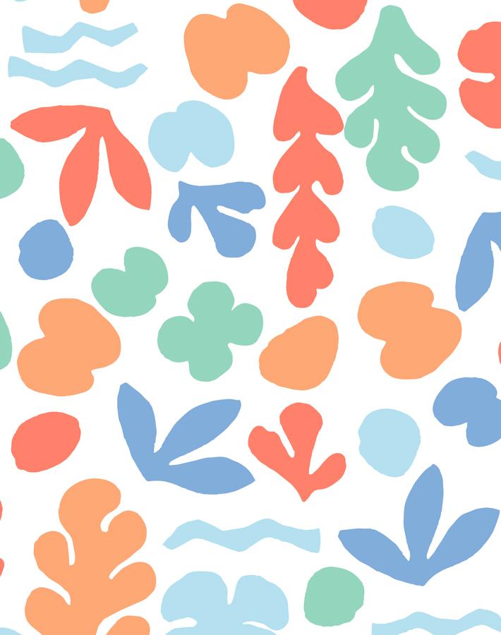 'small Sea Garden' Wallpaper By Tea Collection - Caribbean