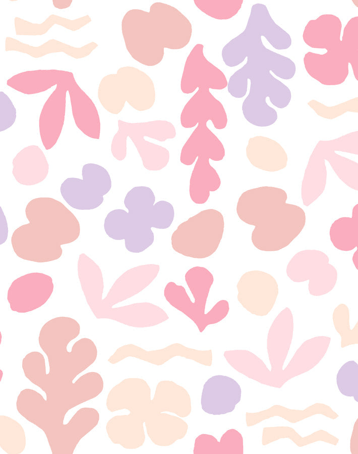 'sea Garden' Wallpaper By Tea Collection - Ballet Slipper