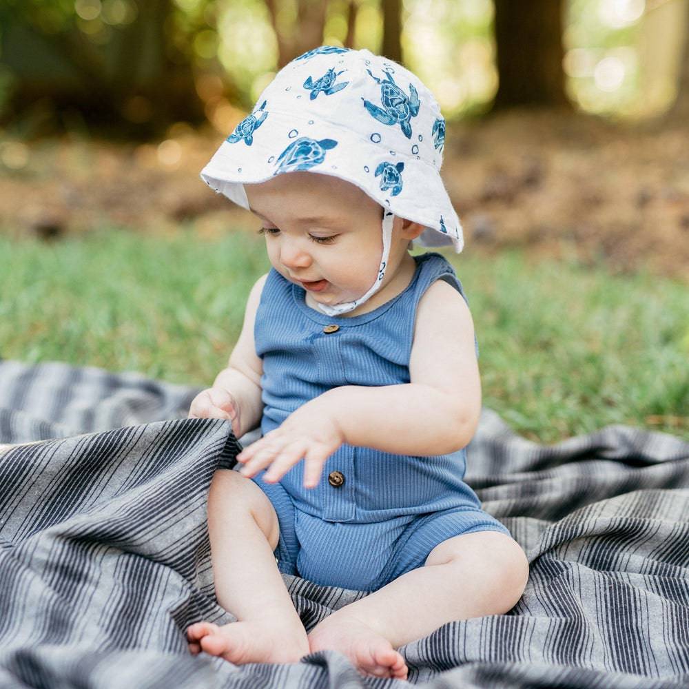 Sea Turtles Oh So Soft Muslin Sun Hat